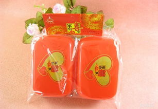 婚庆用品批发新宠 创意实用红色喜字肥皂盒，扮靓婚礼细节